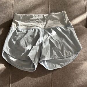 Lululemon Athletica Light Blue Athletic Shorts